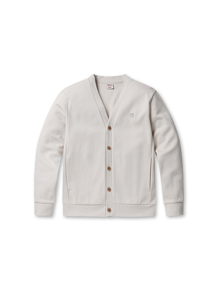 남성) 코숏 피케 가디건