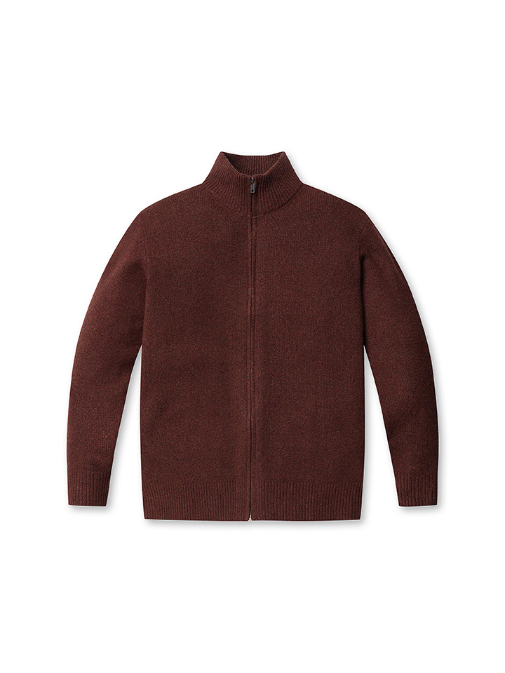 남성) 풀집업 하이넥 가디건