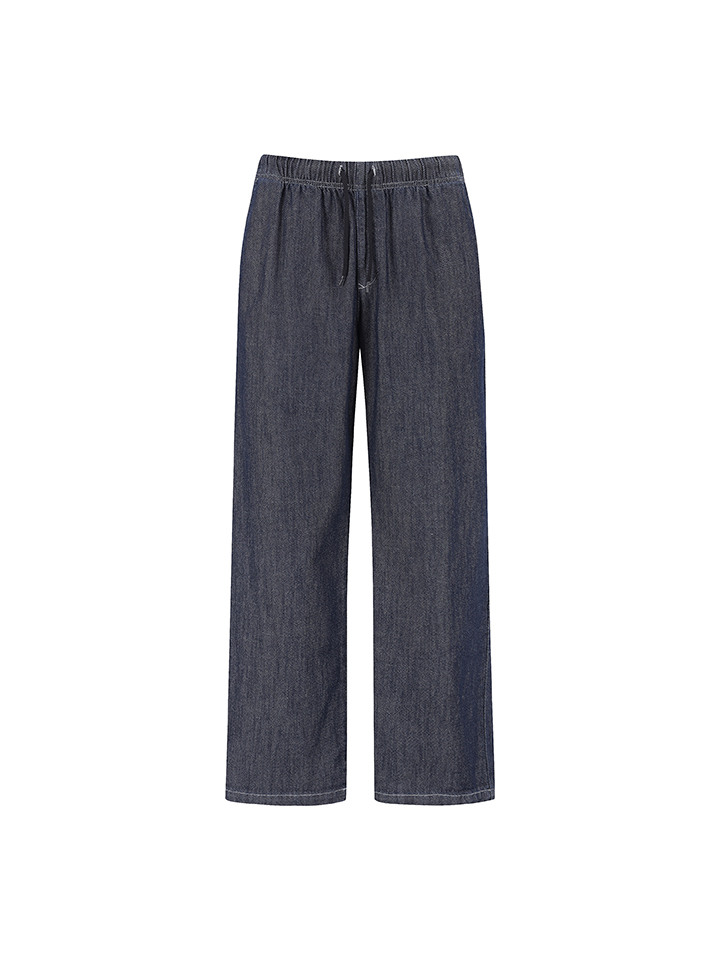 남성) 쿨링 밴딩 와이드핏 데님