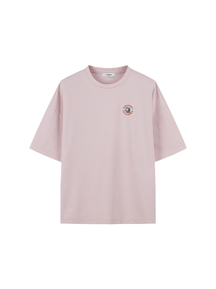 여성) 코숏 쿨텐션 오버핏 반팔티