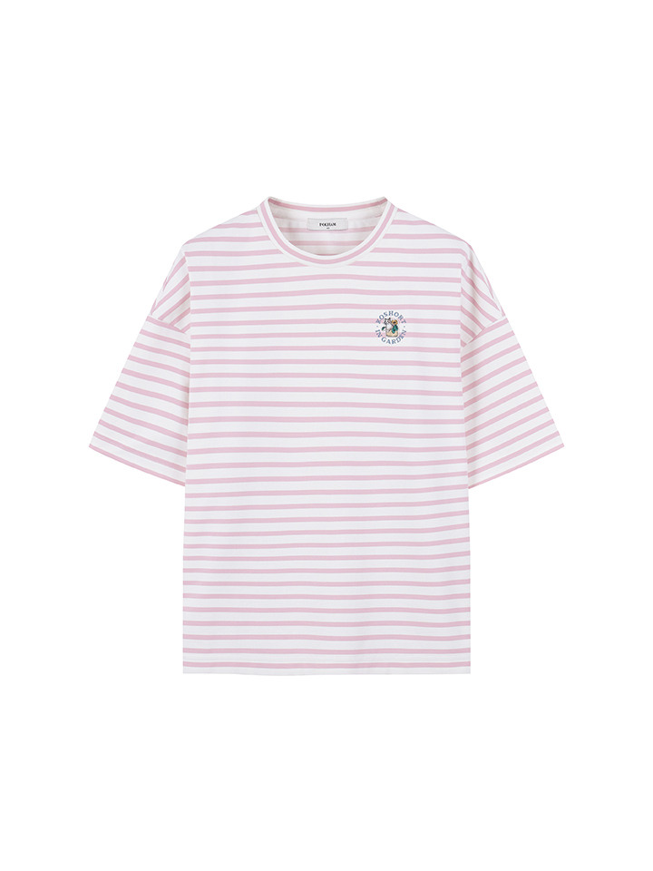 여성) 코숏 쿨텐션 오버핏 반팔티