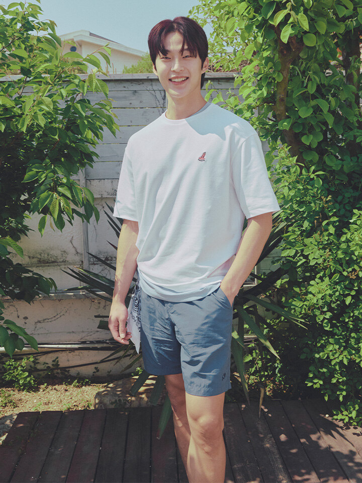 남성) 죠크박 나일론 밴딩 쇼츠