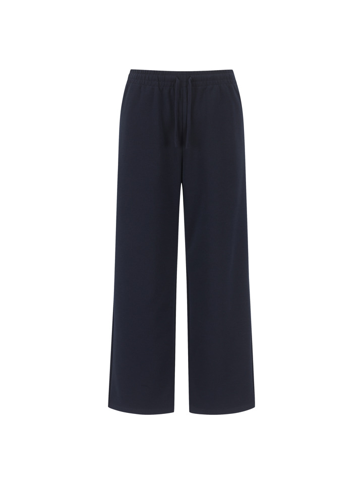 남성) 더블니트 와이드 팬츠