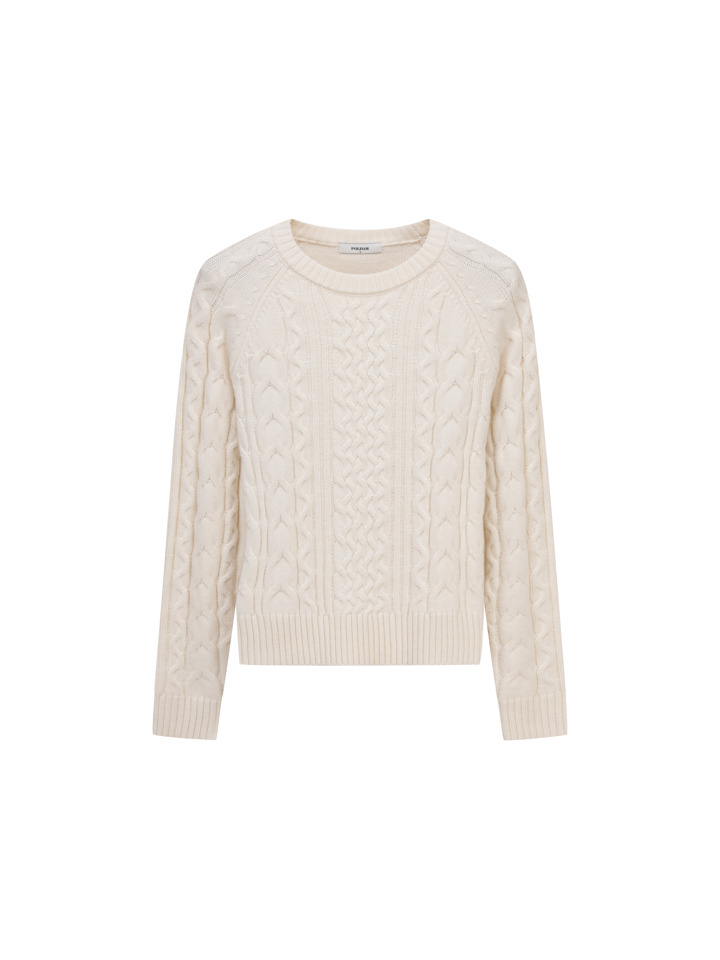 여성) 울블랜드 피셔맨조직 니트