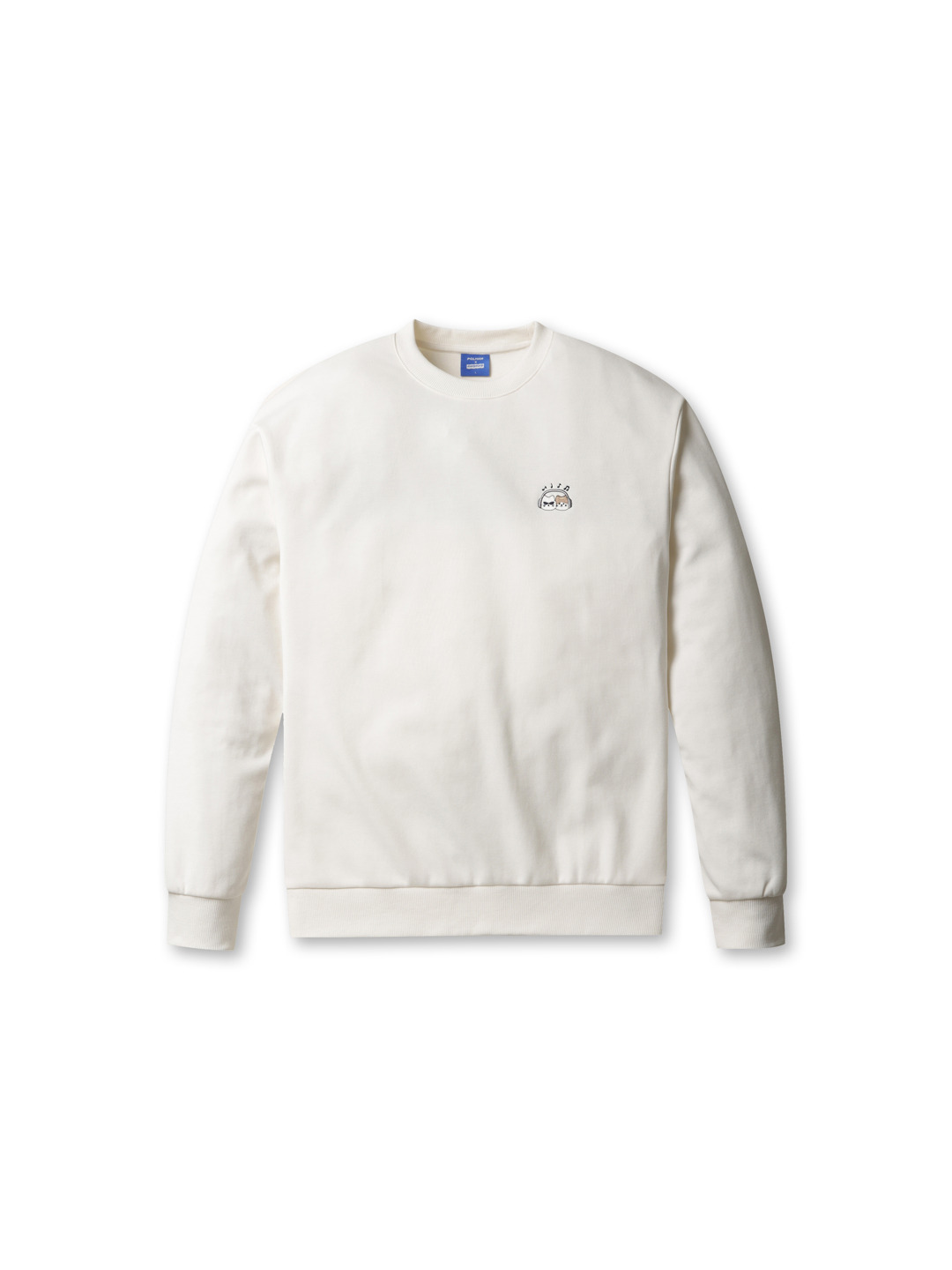 남성) 더블니트 어프어프x코숏 세미오버핏 맨투맨