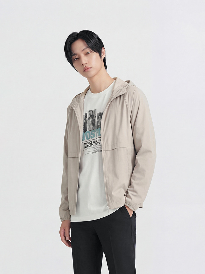 남성) [UV차단] 데일리라이트 후드 바람막이