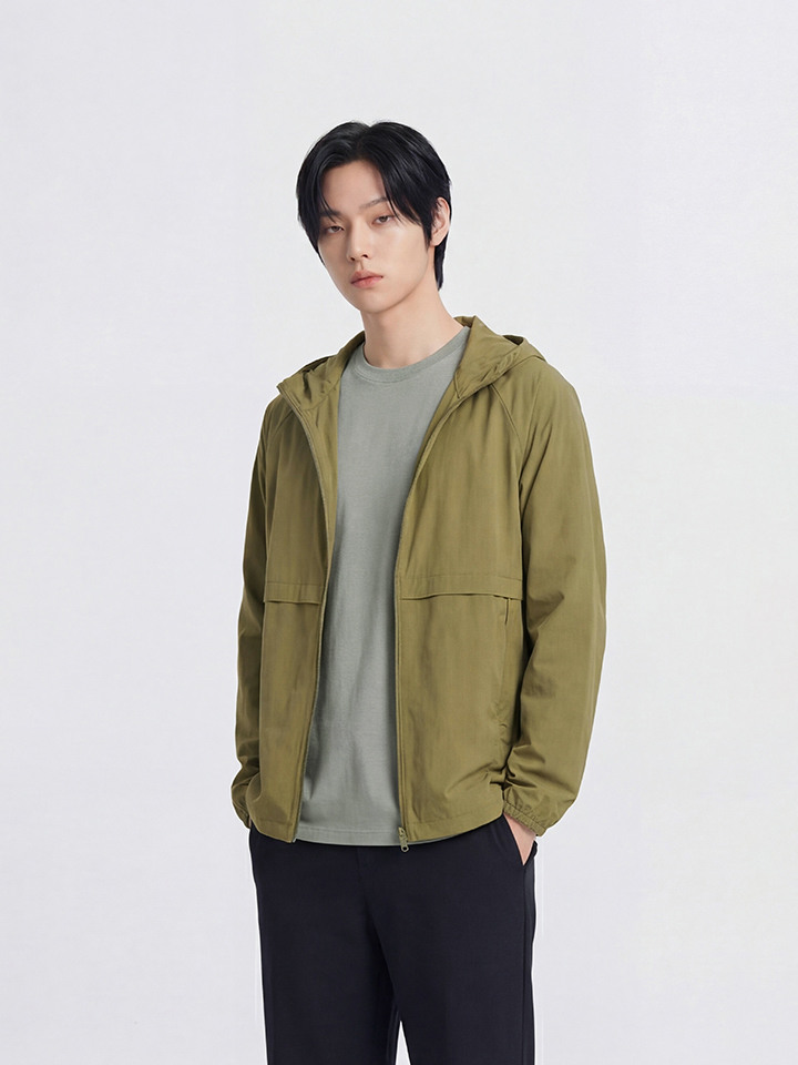 남성) [UV차단] 데일리라이트 후드 바람막이