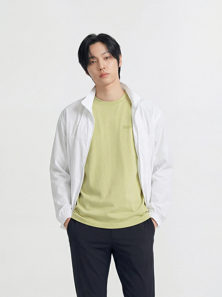 남성) [UV차단] 데일리라이트 하이넥 바람막이 점퍼
