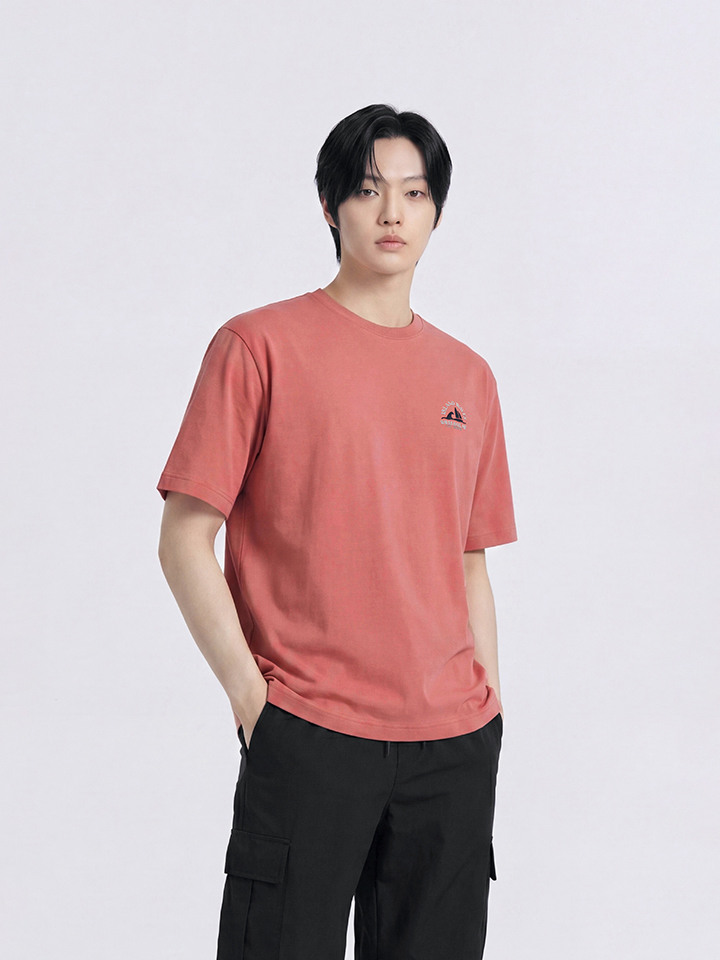 남성) 핫썸머 쿨텐션 반팔 그래픽 티셔츠