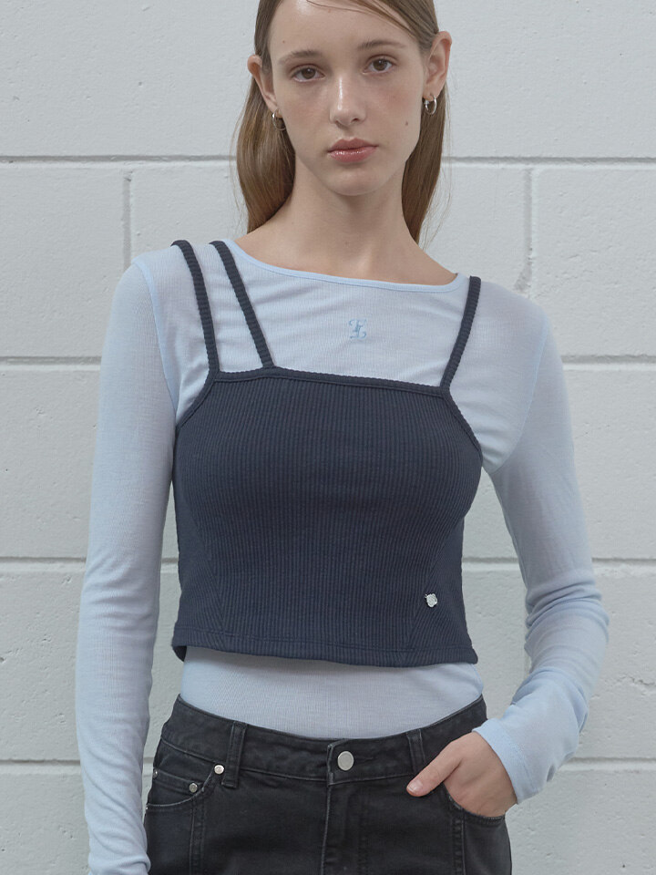 뷔스티에 & 롱슬리브 SET