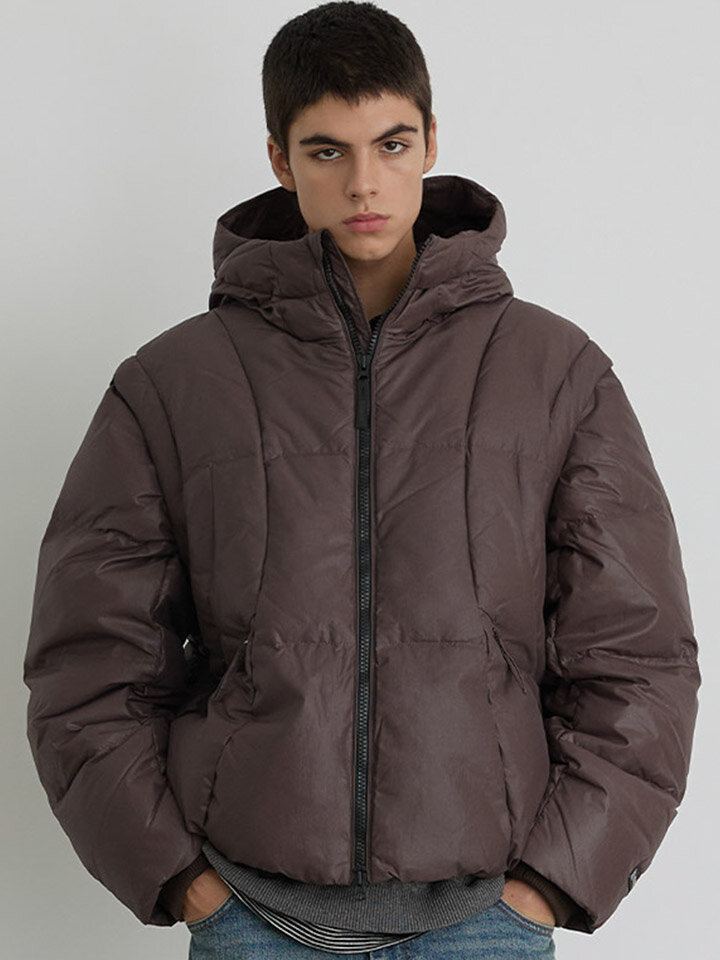 디테쳐블 슬리브 투웨이 덕다운 푸퍼