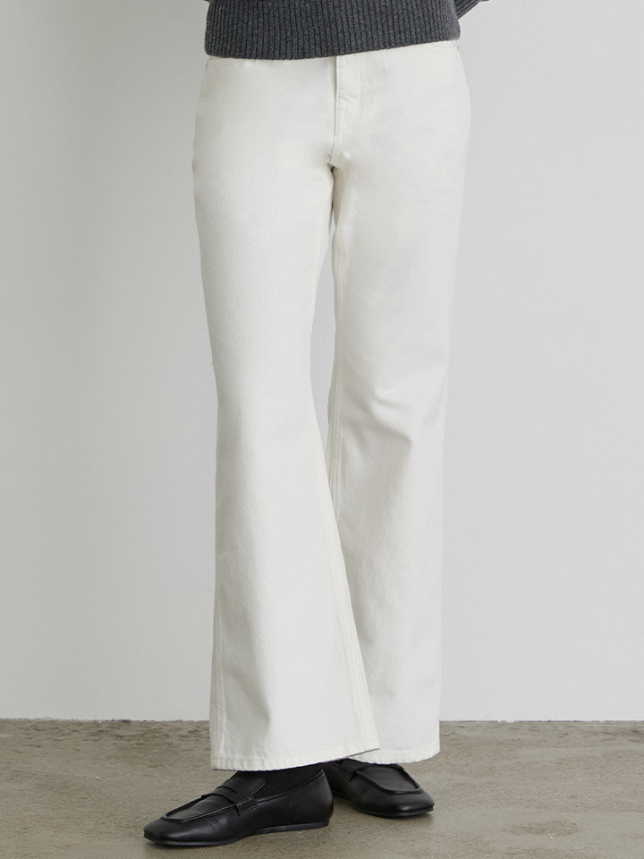 와이드 데님 팬츠 