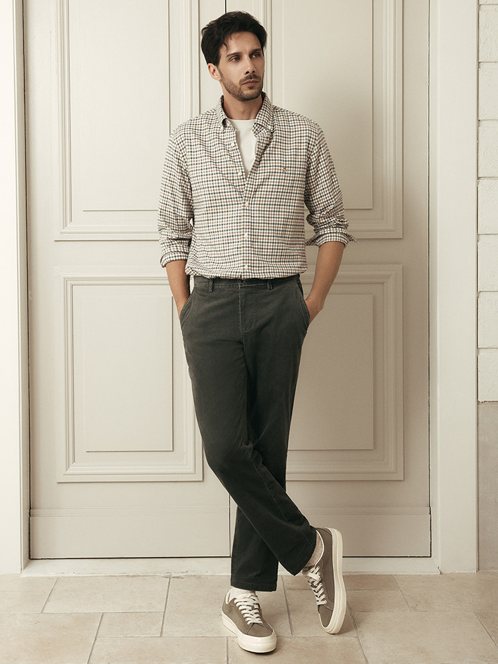 남성) 플란넬 셔츠