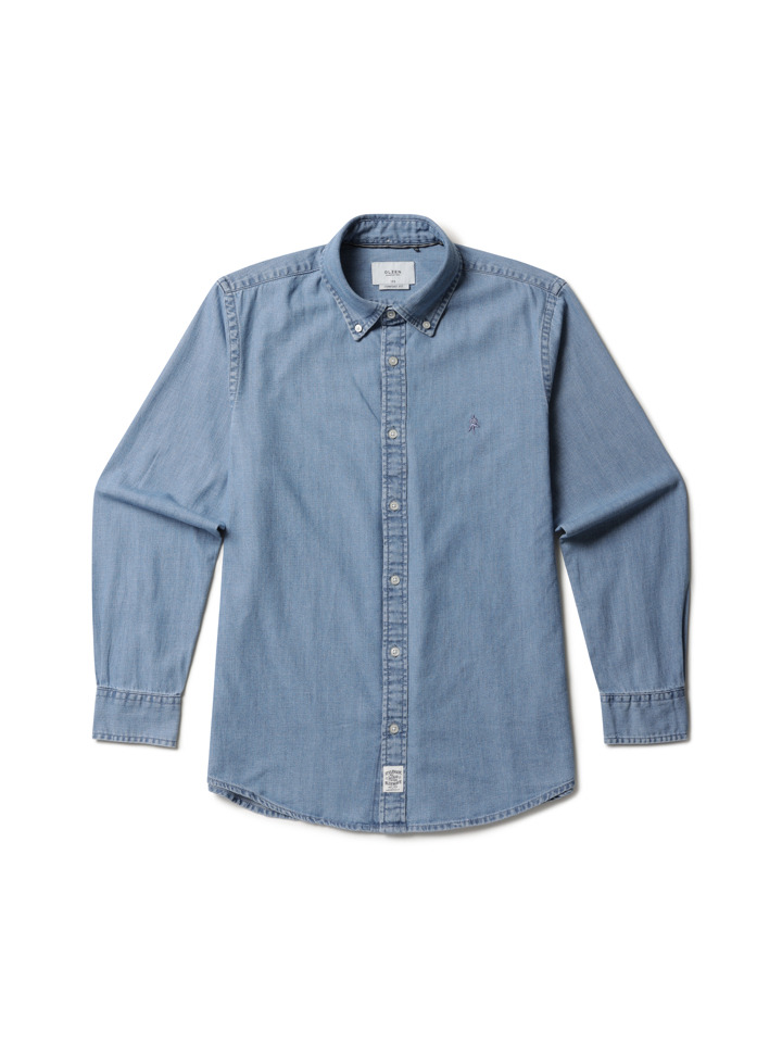 남성) 에센셜 데님 셔츠