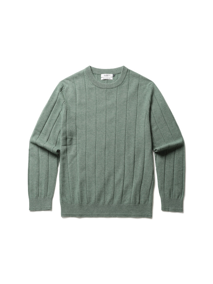 남성) 버티컬 라운드 스웨터